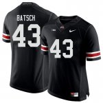 Men's Ohio State Buckeyes #43 Ryan Batsch Black Nike NCAA College Football Jersey June ECU6244YV